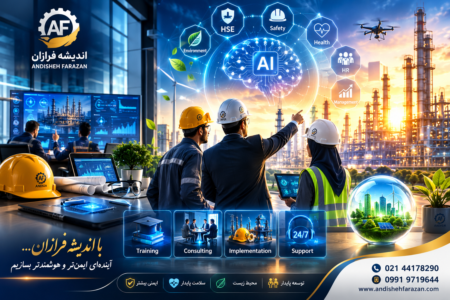استقرار هوش مصنوعی در HSE سازمان