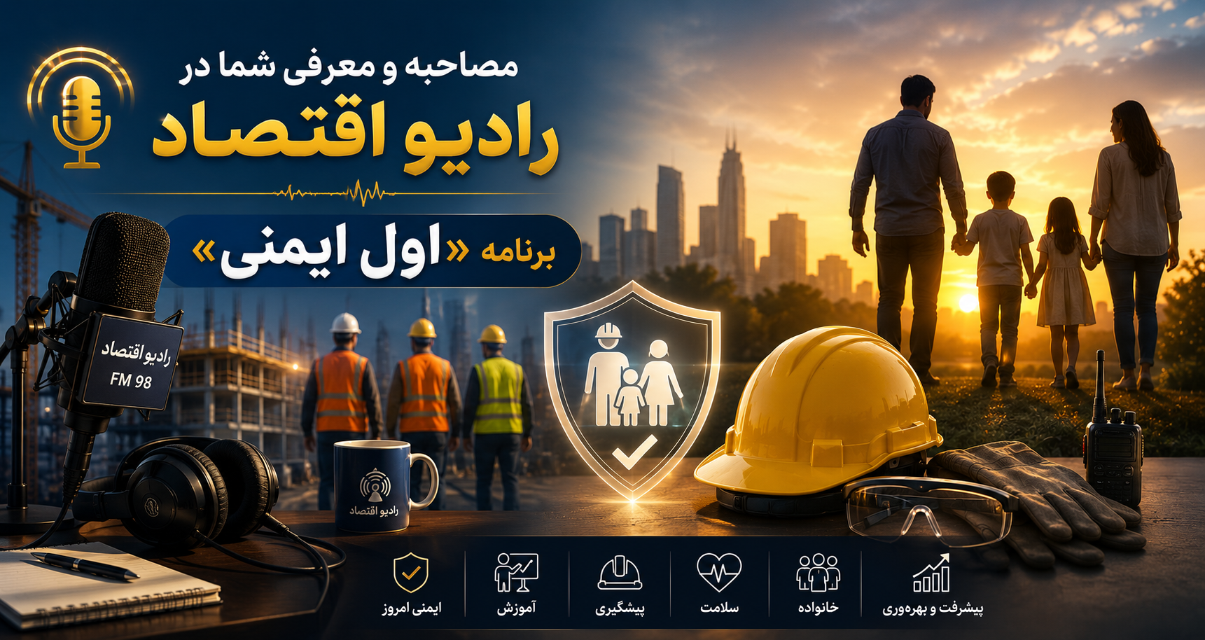 تخصصی ترین برنامه حوزه ایمنی (HSE) در صدا و سیما