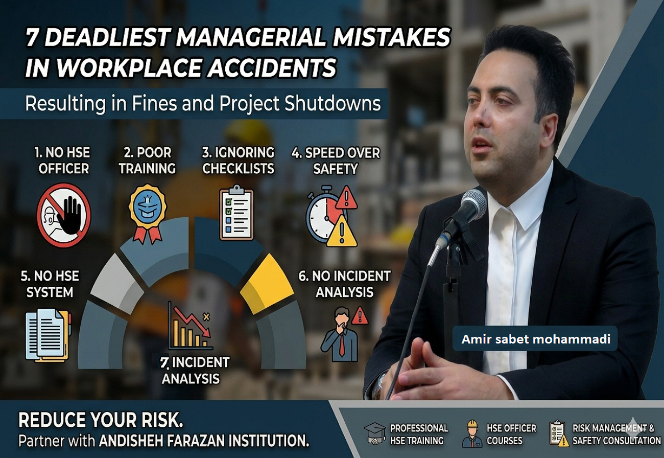7 اشتباه مرگبار مدیران کسب و کار در حوادث شغلی